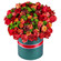 композиция из роз и хризантем в шляпной коробке. Нидерланды