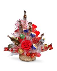 корзинка с конфетами